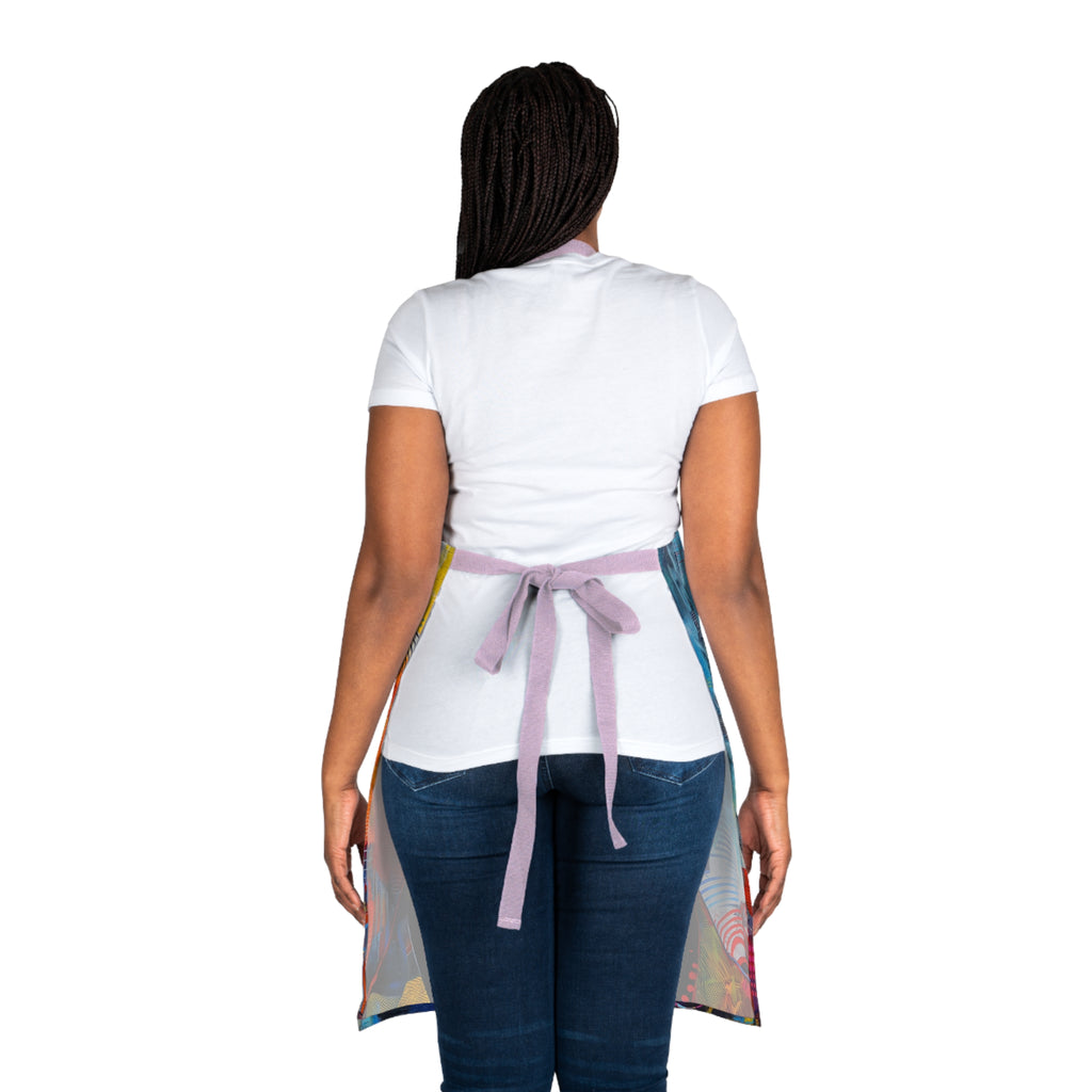 Apron, 5-Color Straps (AOP)