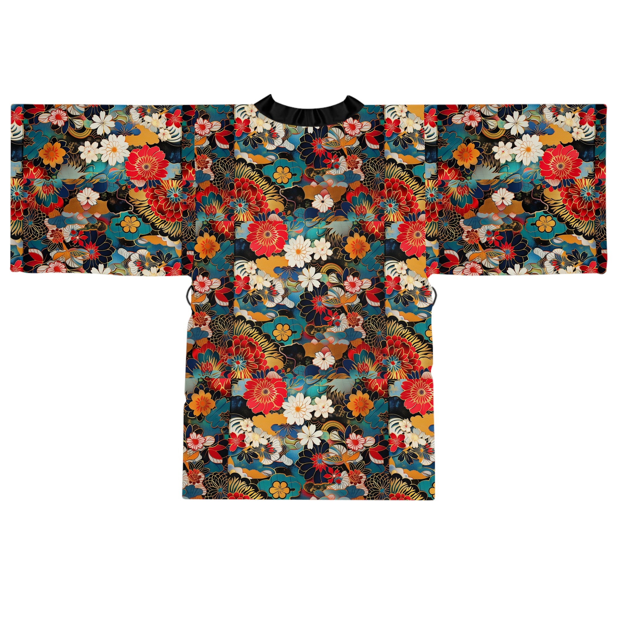 Long Sleeve Kimono Robe (AOP)