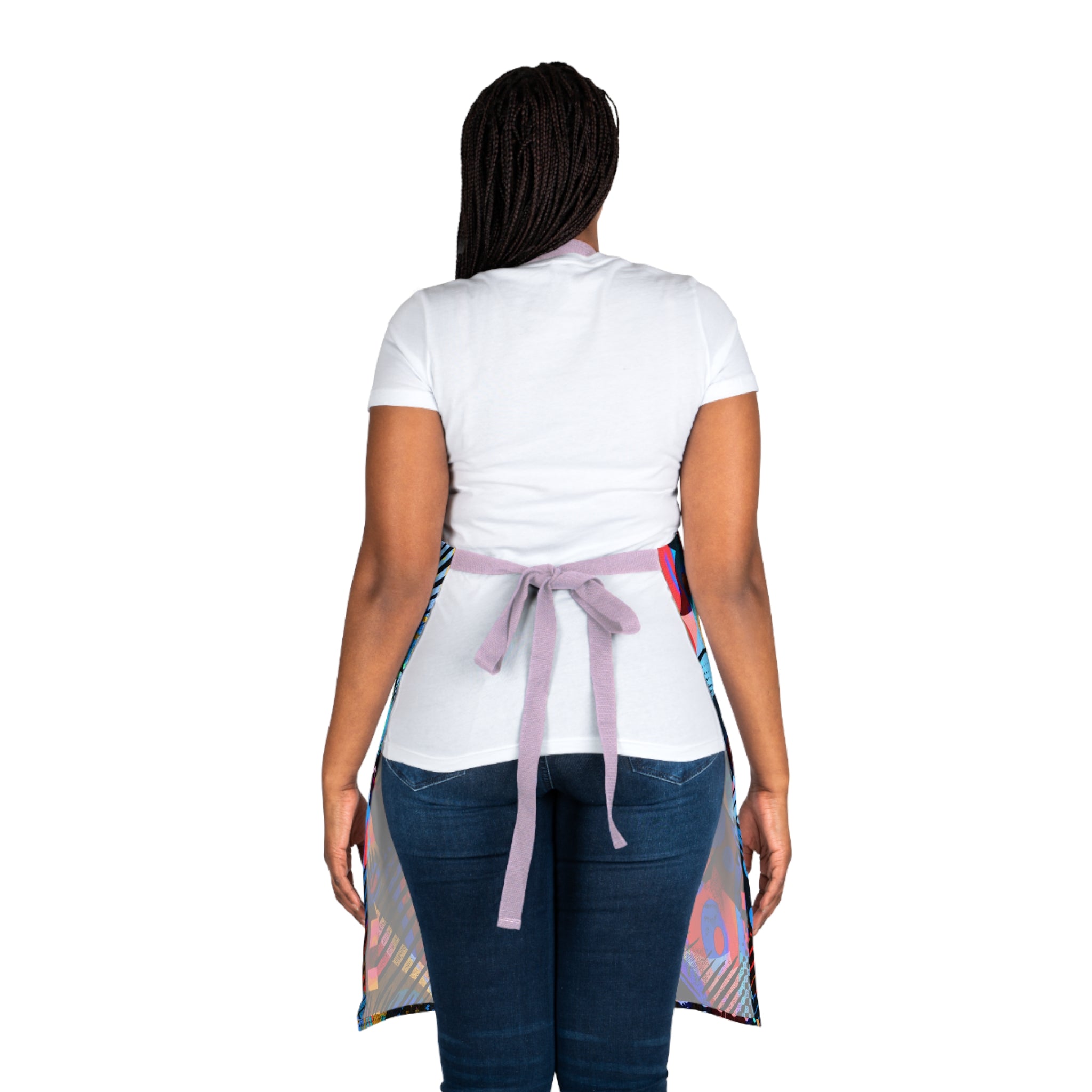Apron, 5-Color Straps (AOP)