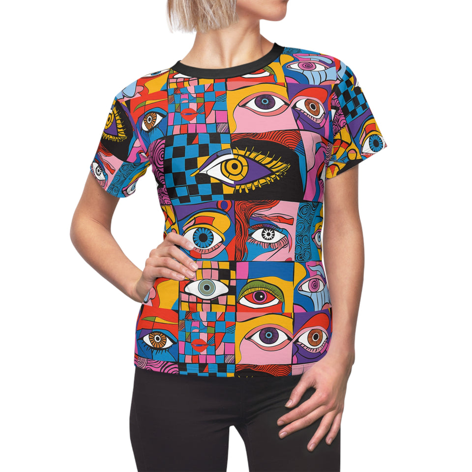 Women's Cut & Sew Tee (AOP)
