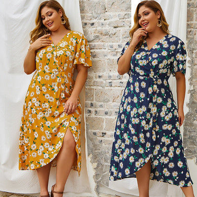 Plus size long dress