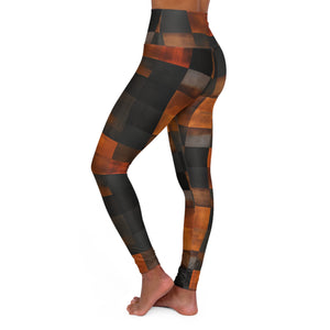 High Waisted Yoga Leggings (AOP)