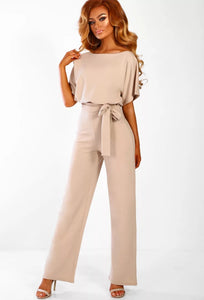 Short-sleeved Women's Jumpsuit