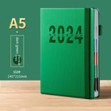 Fashion Simple 2024 Plan Calendar Notebook