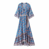Summer And Autumn New European Style Women's Rayon Water