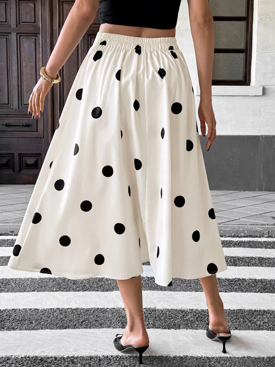 Shop Polka Dot Skirt - Women's Fashion | Akatonbo