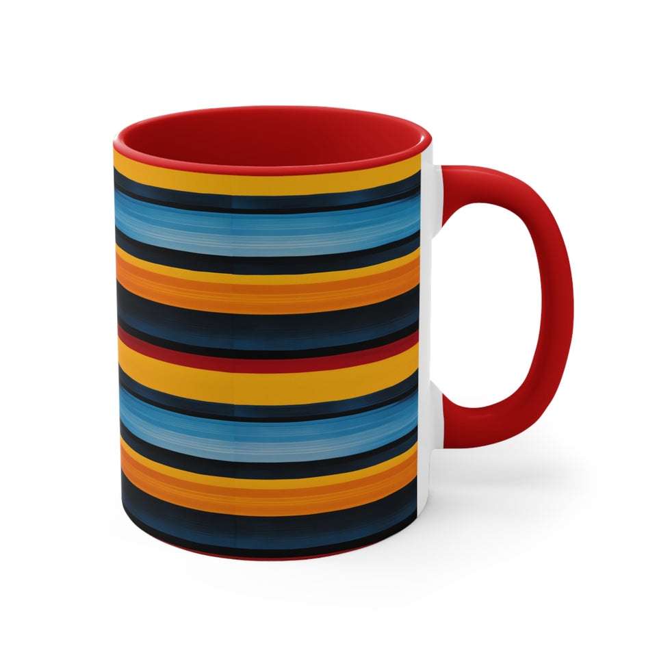 Colorful Accent Mugs, 11oz