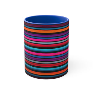 Colorful Accent Mugs, 11oz