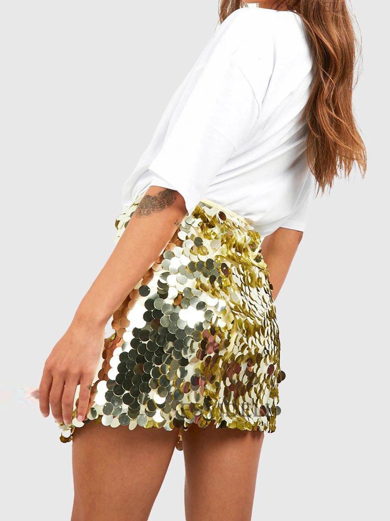 Shop Sequin Mini Skirt - Women's Fashion | Akatonbo