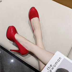 New Fashion White-collar Workers Are Working Single Shoes Korean Version