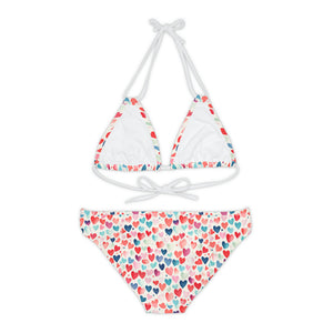 Strappy Bikini Set (AOP)