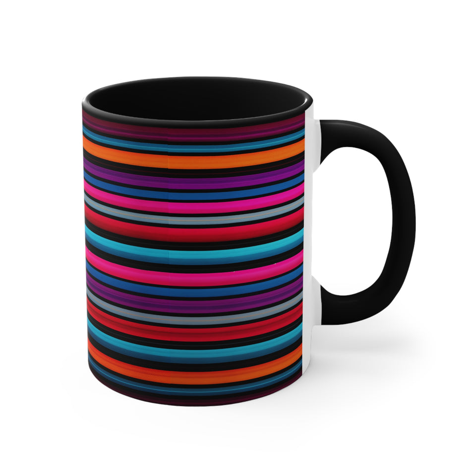 Colorful Accent Mugs, 11oz