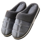 Winter Warm Slugged Bottom Plush Slippers