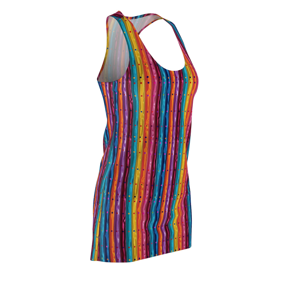 Women's Cut & Sew Racerback Dress (AOP)