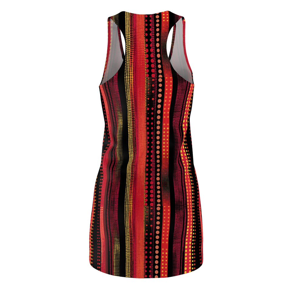 Women's Cut & Sew Racerback Dress (AOP)