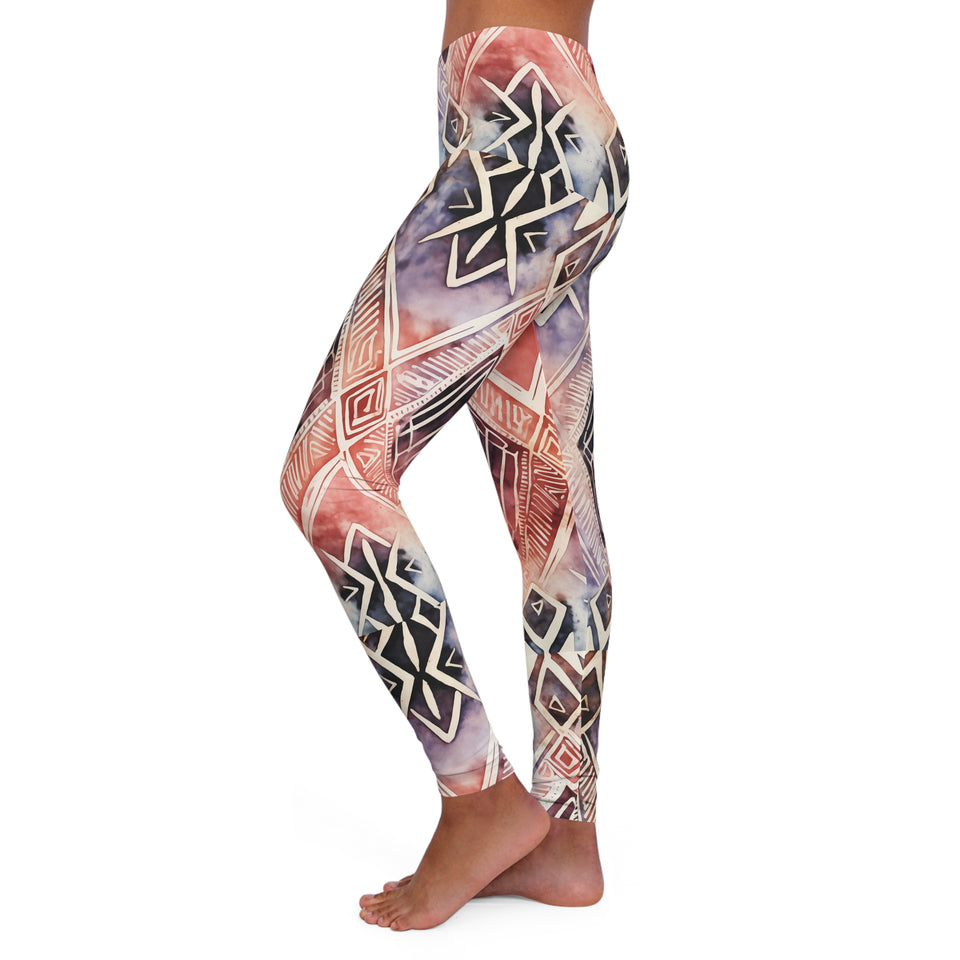 Women's Spandex Leggings (AOP)