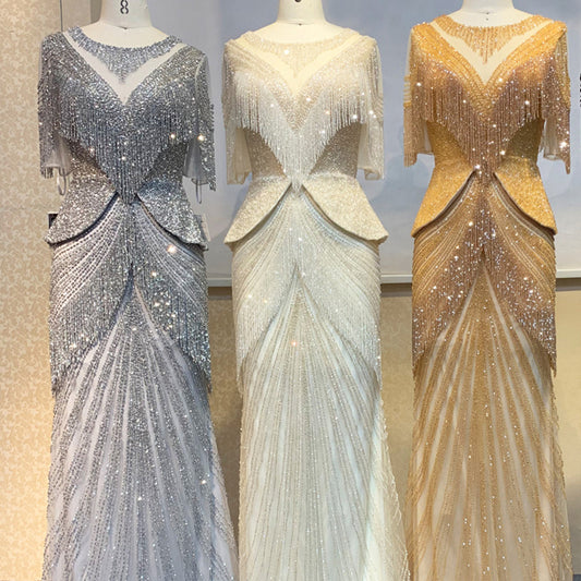Vestido de Noche Mujer Reina Moda Banquete Un Atuendo para Recordar