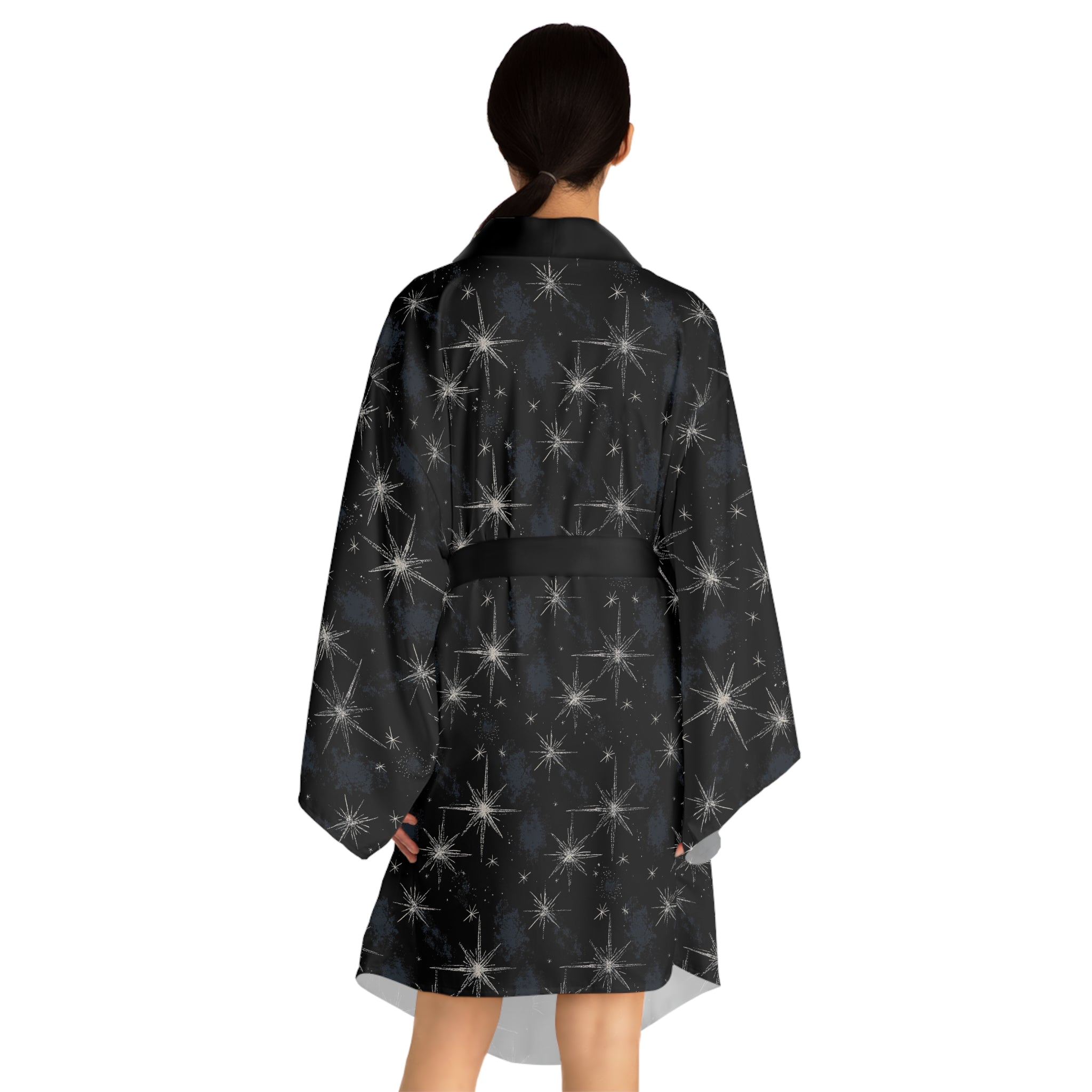 Long Sleeve Kimono Robe (AOP)