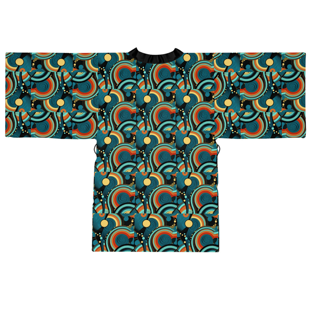Long Sleeve Kimono Robe (AOP)