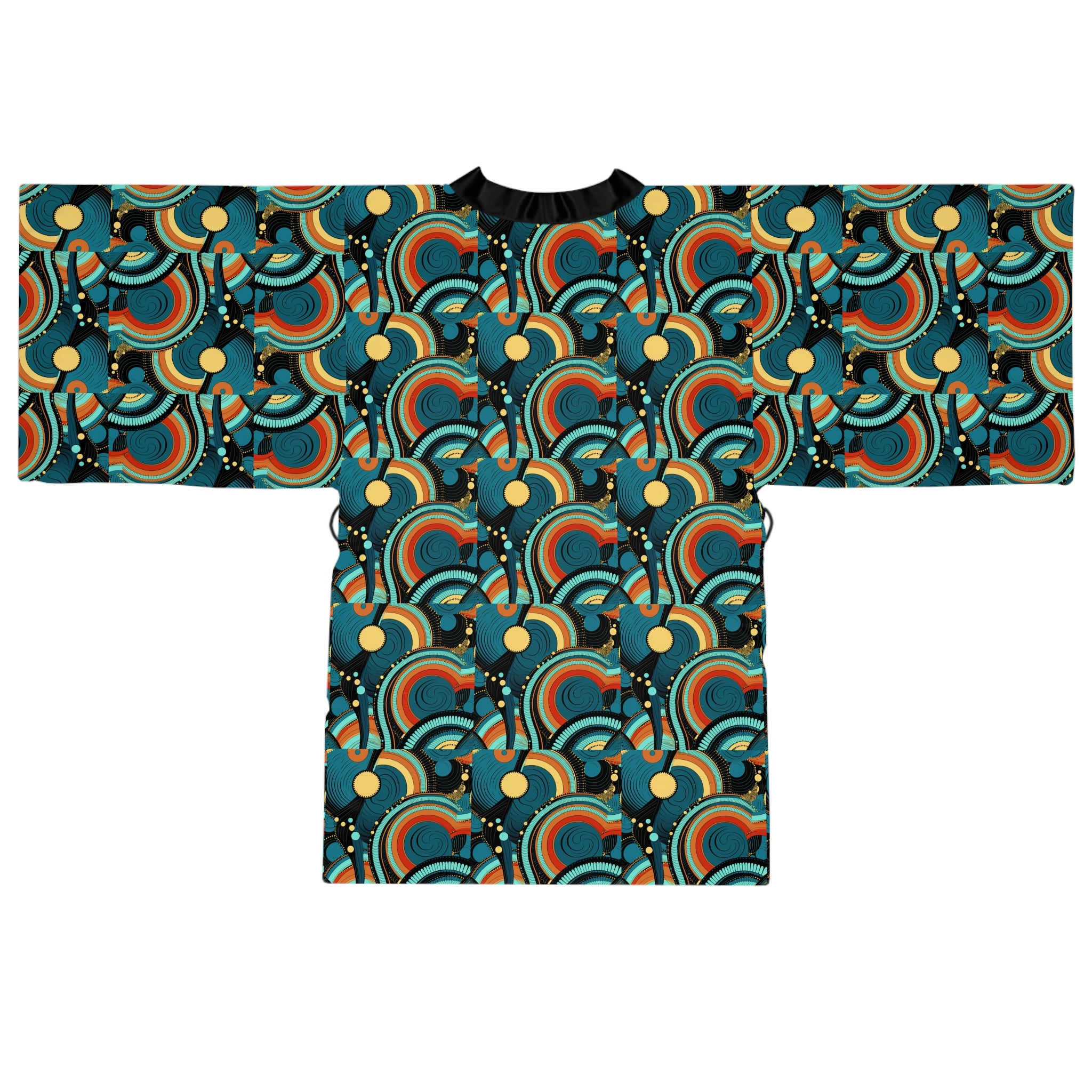 Long Sleeve Kimono Robe (AOP)