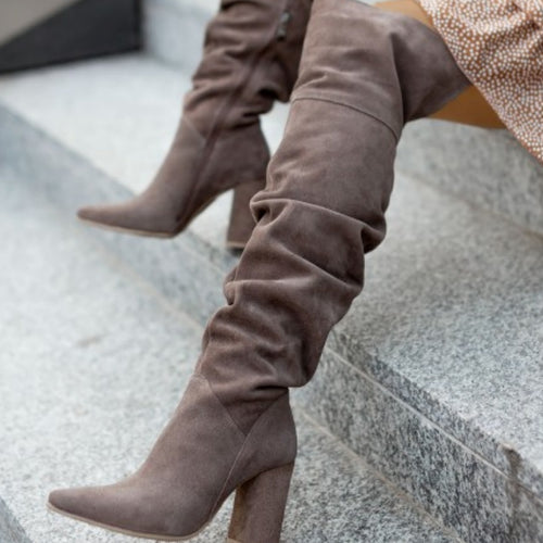 Fashion High Heel Pointed Toe Over-the-knee Boots