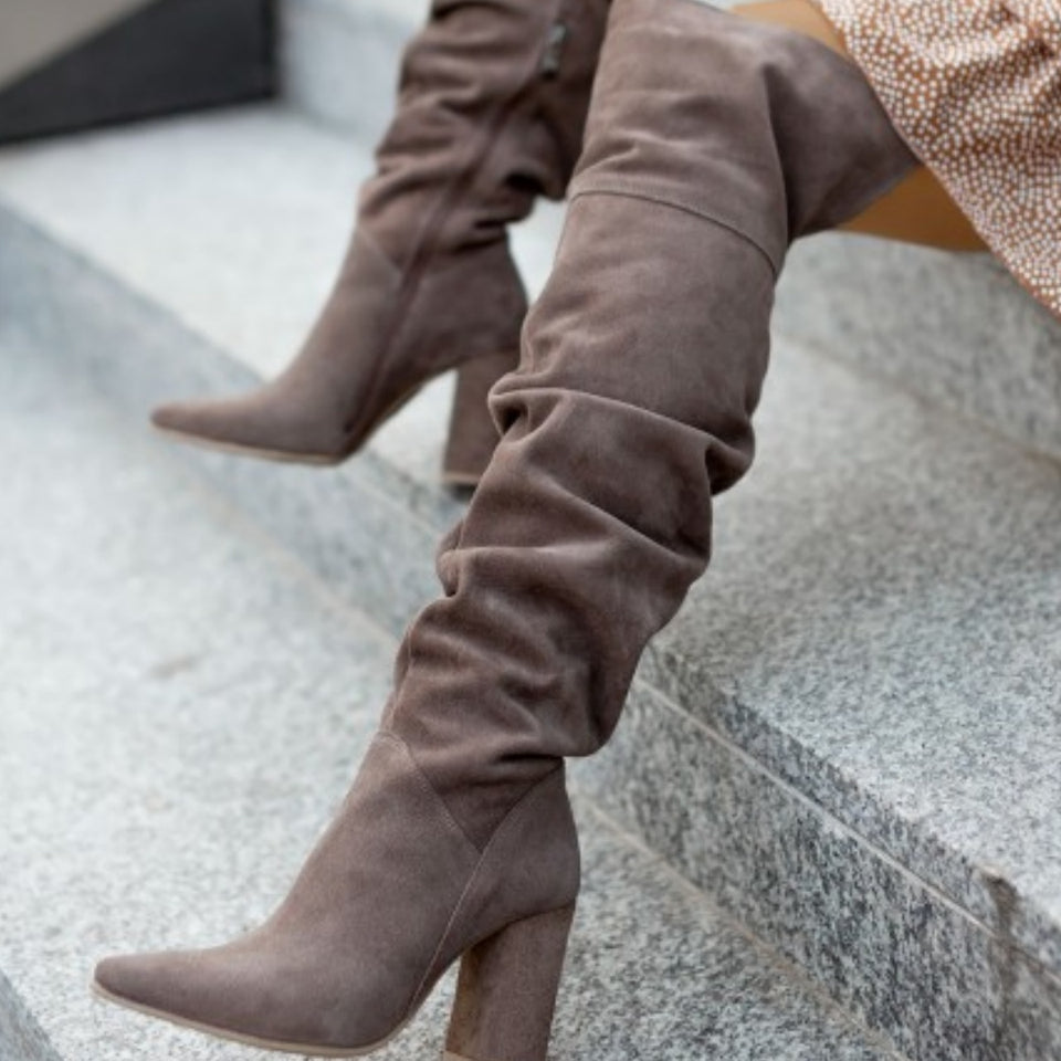 Fashion High Heel Pointed Toe Over-the-knee Boots