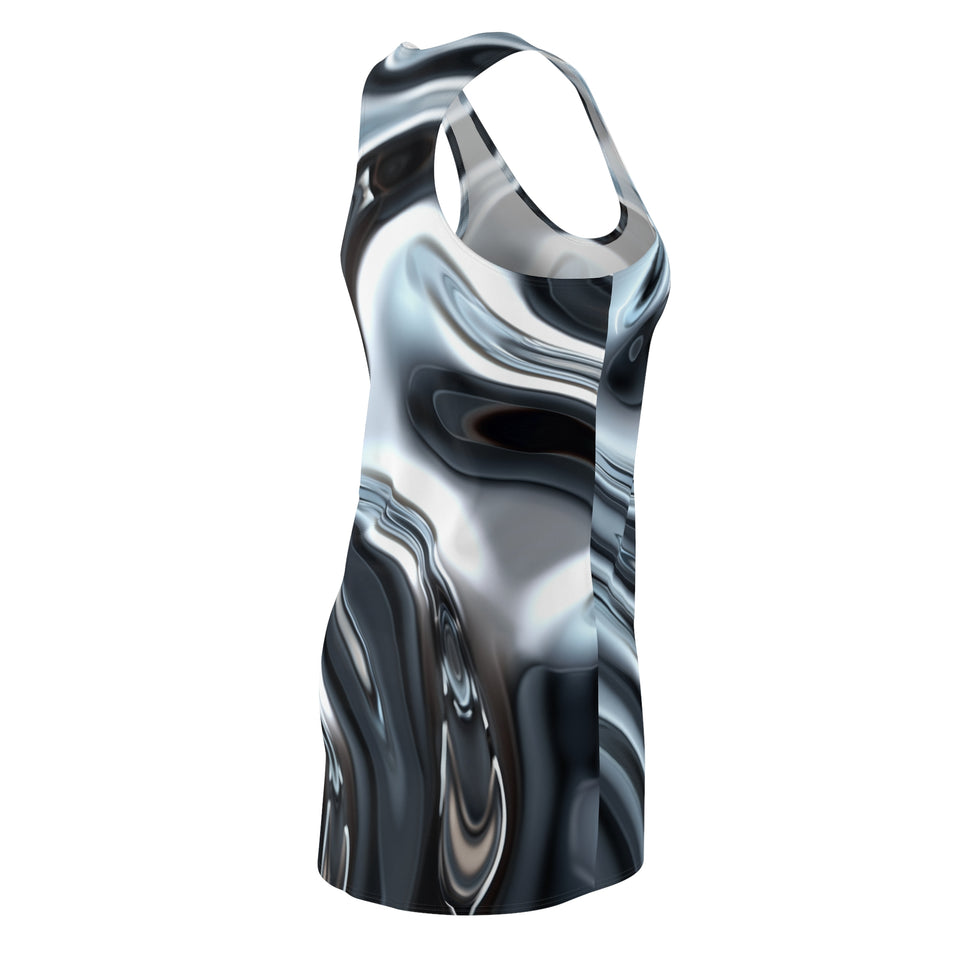 Women's Cut & Sew Racerback Dress (AOP)