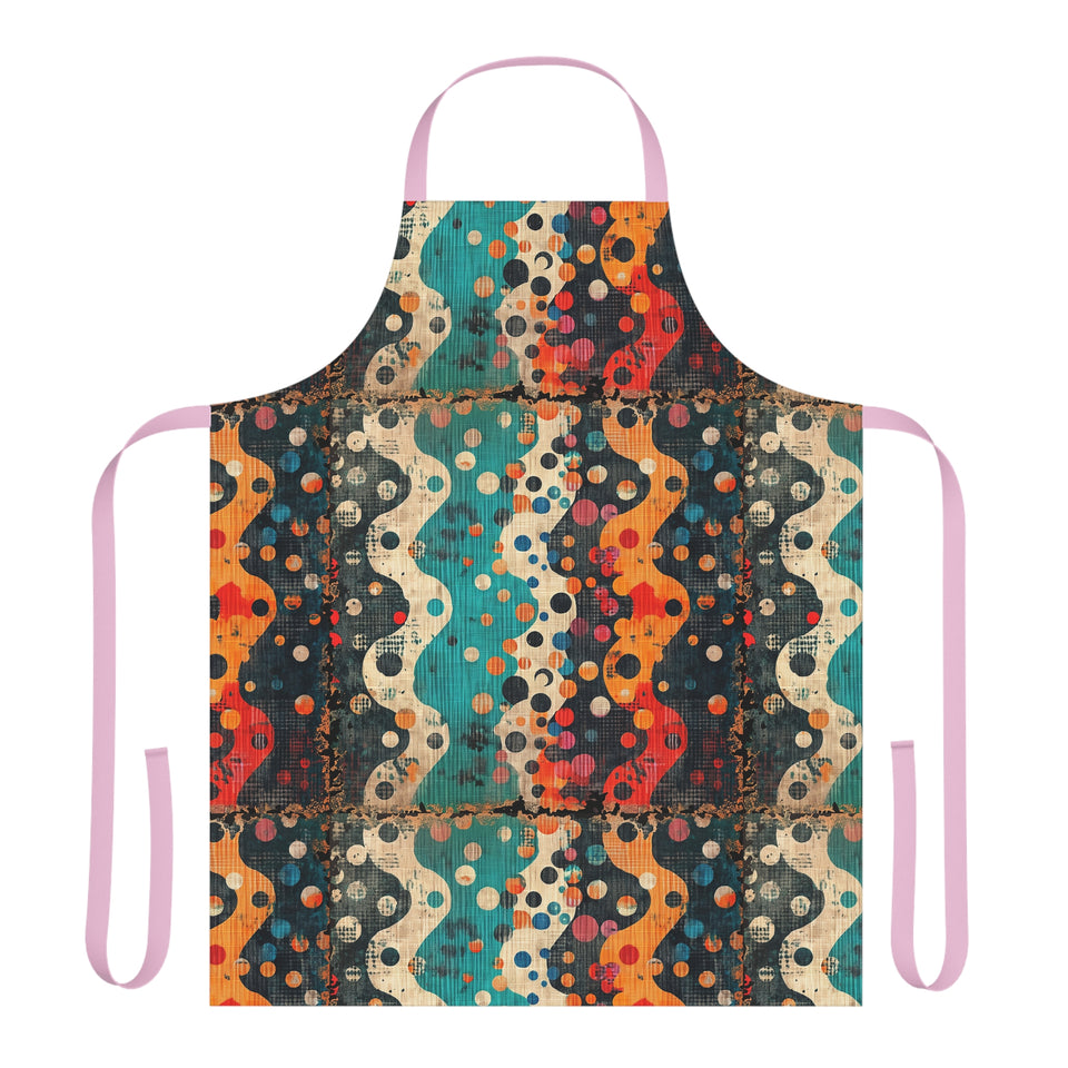 Apron, 5-Color Straps (AOP)