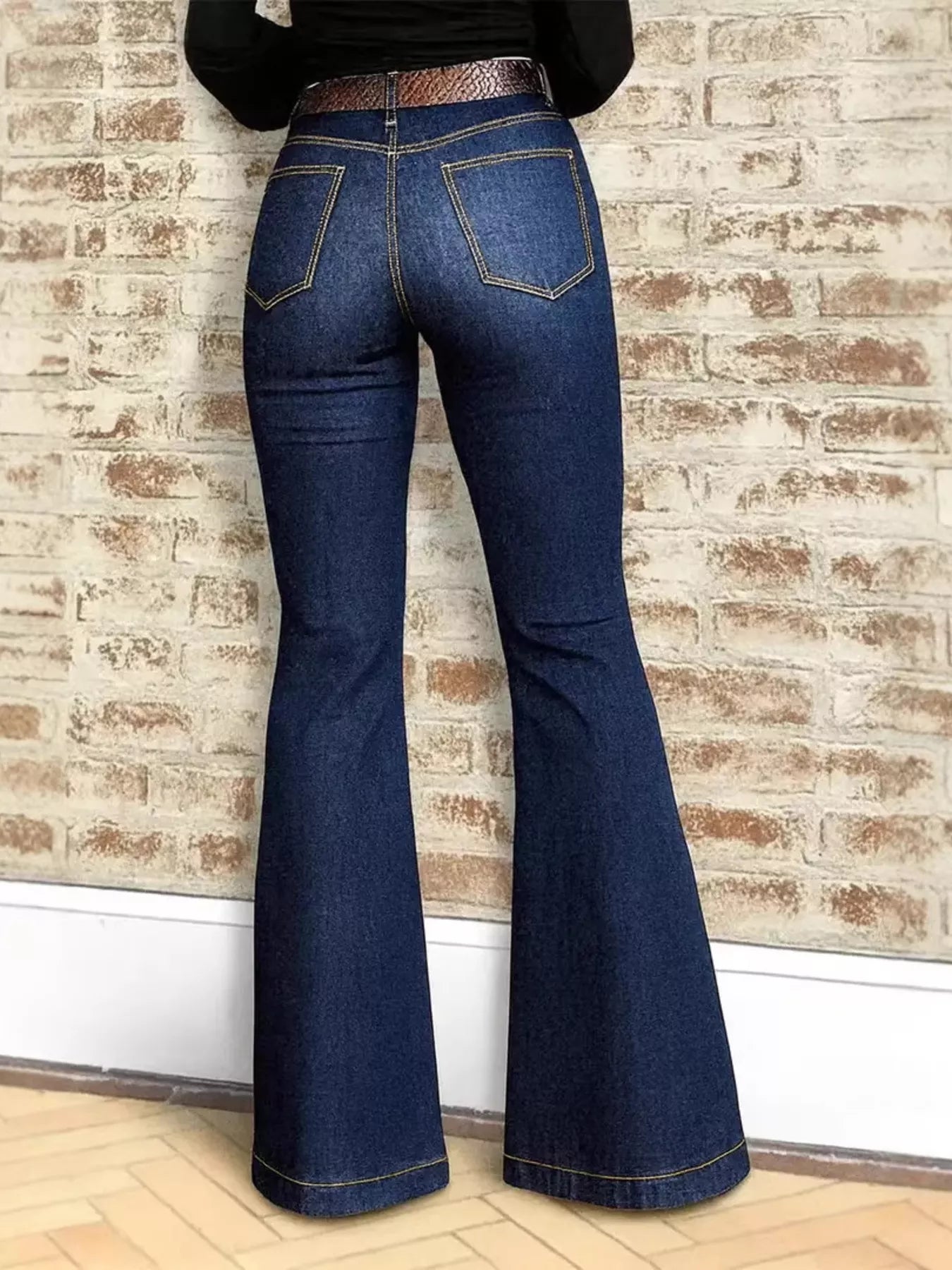 Shop High-Waisted Flare Jeans - Women's Fashion | Akatonbo