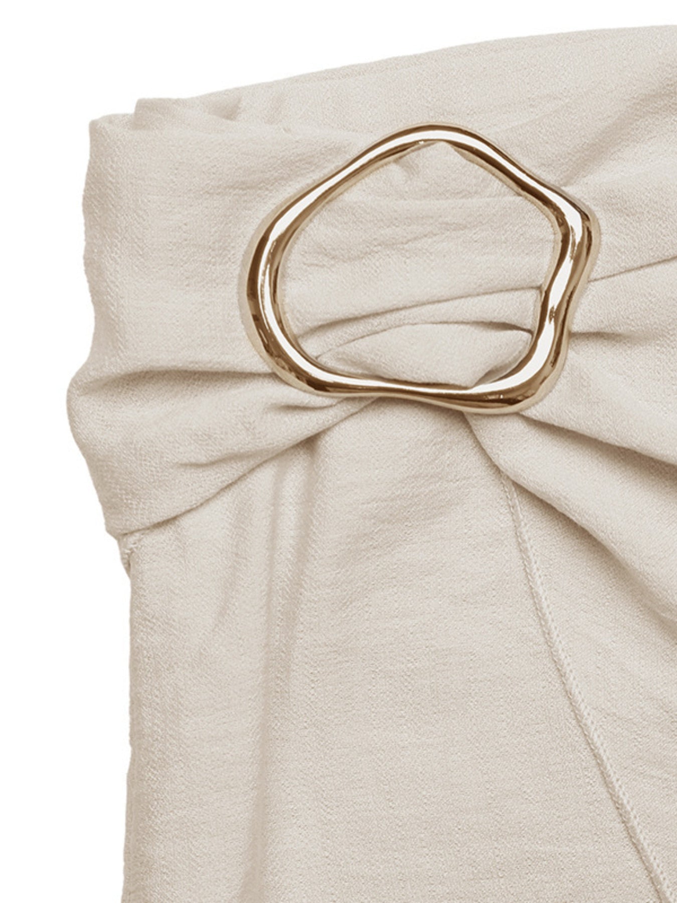 Shop Knotted Buckle Mini Skirt - Women's Fashion | Akatonbo