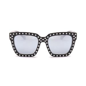 Women's European And American Trend Large Frame Rhinestone Sunglasses