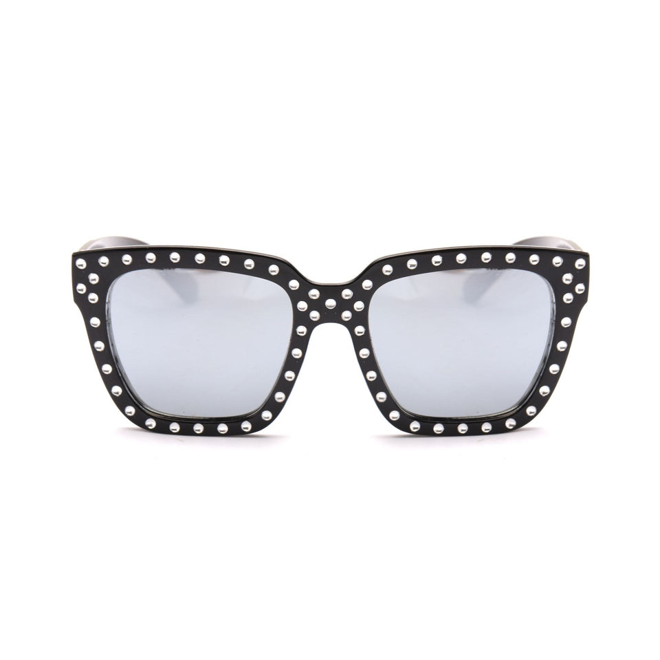 Women's European And American Trend Large Frame Rhinestone Sunglasses