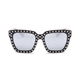 Women's European And American Trend Large Frame Rhinestone Sunglasses