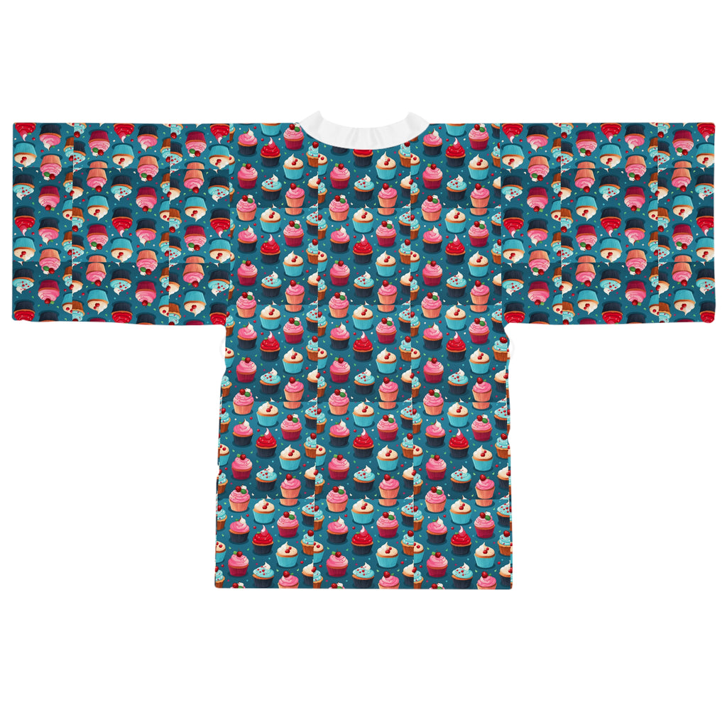 Long Sleeve Kimono Robe (AOP)