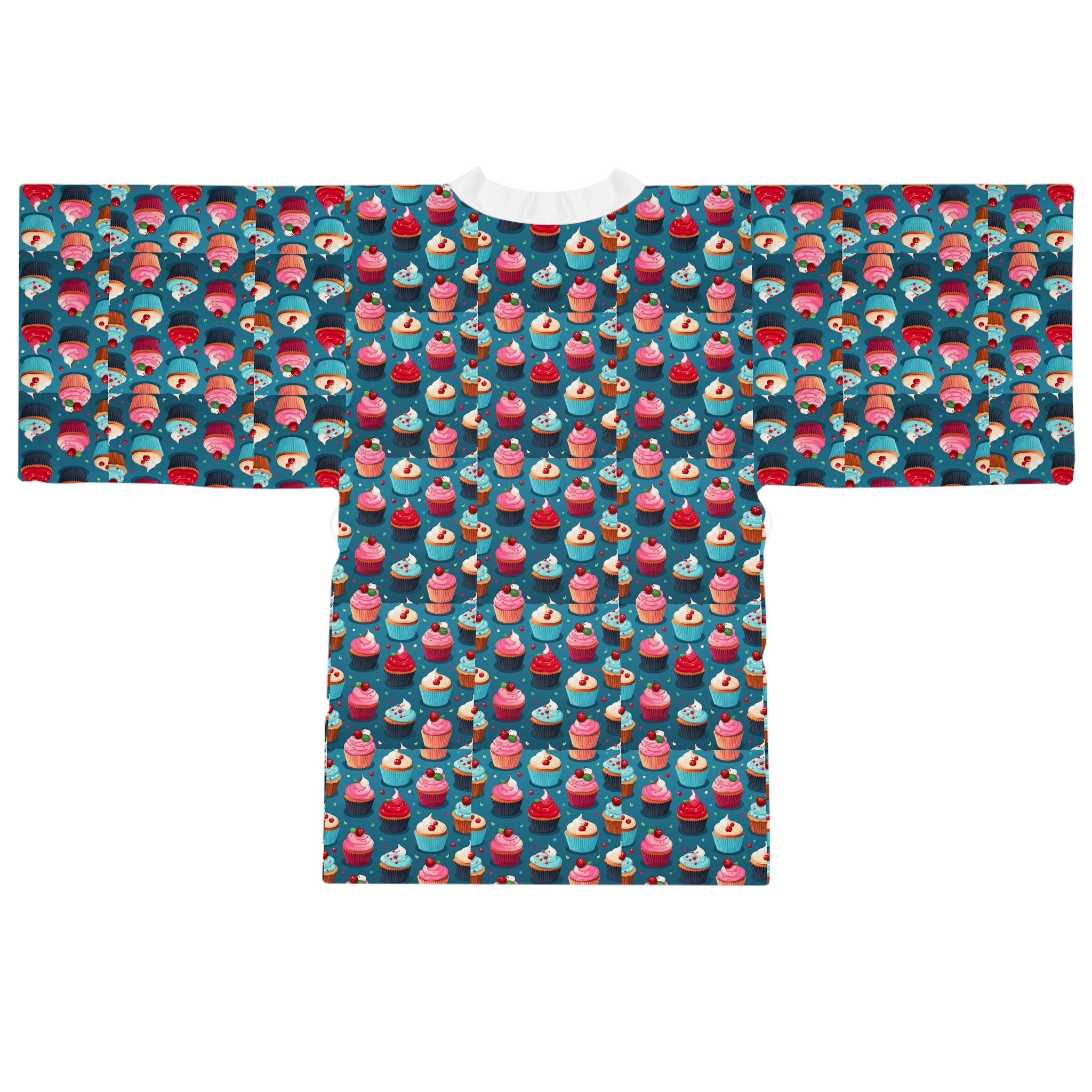 Long Sleeve Kimono Robe (AOP)