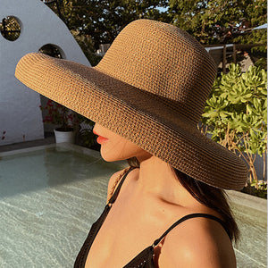 Big brim holiday beach straw hat