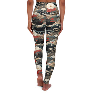 High Waisted Yoga Leggings (AOP)