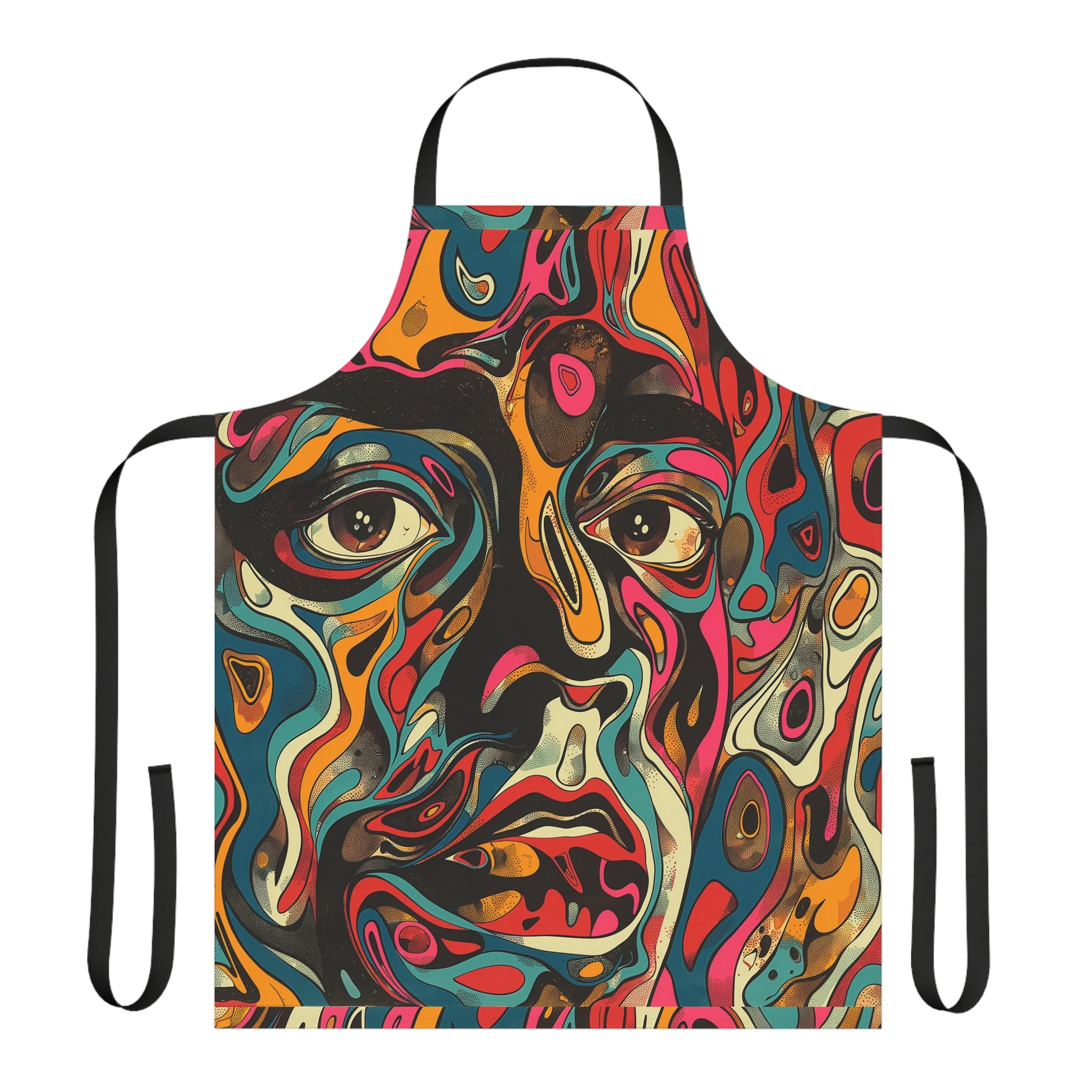 Apron, 5-Color Straps (AOP)