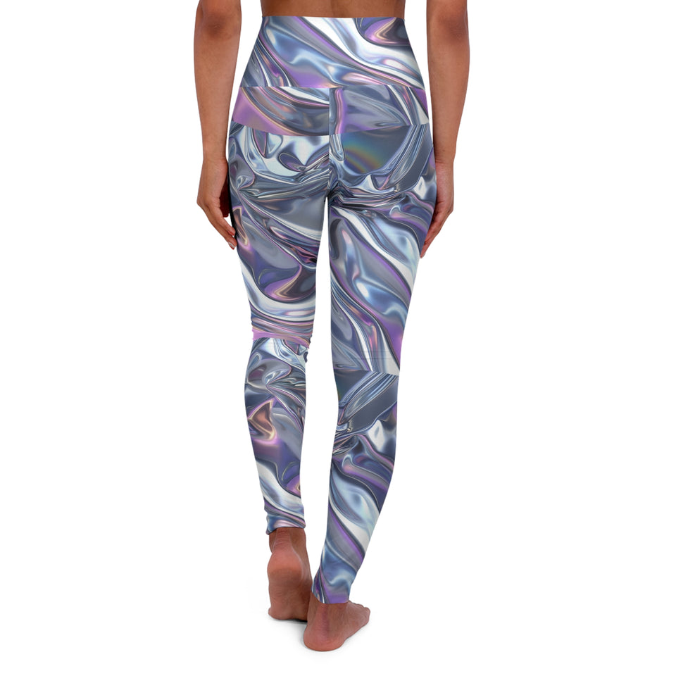 High Waisted Yoga Leggings (AOP)