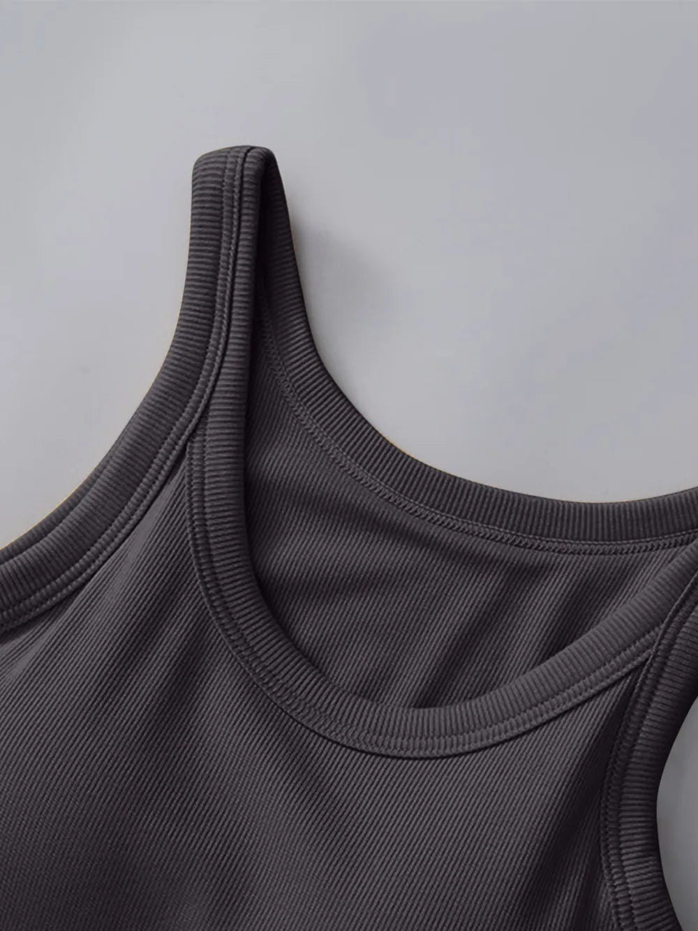 Shop Round Neck Tank with Bra - Women's Fashion | Akatonbo