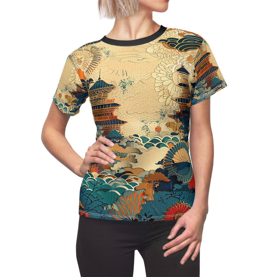 Women's Cut & Sew Tee (AOP)