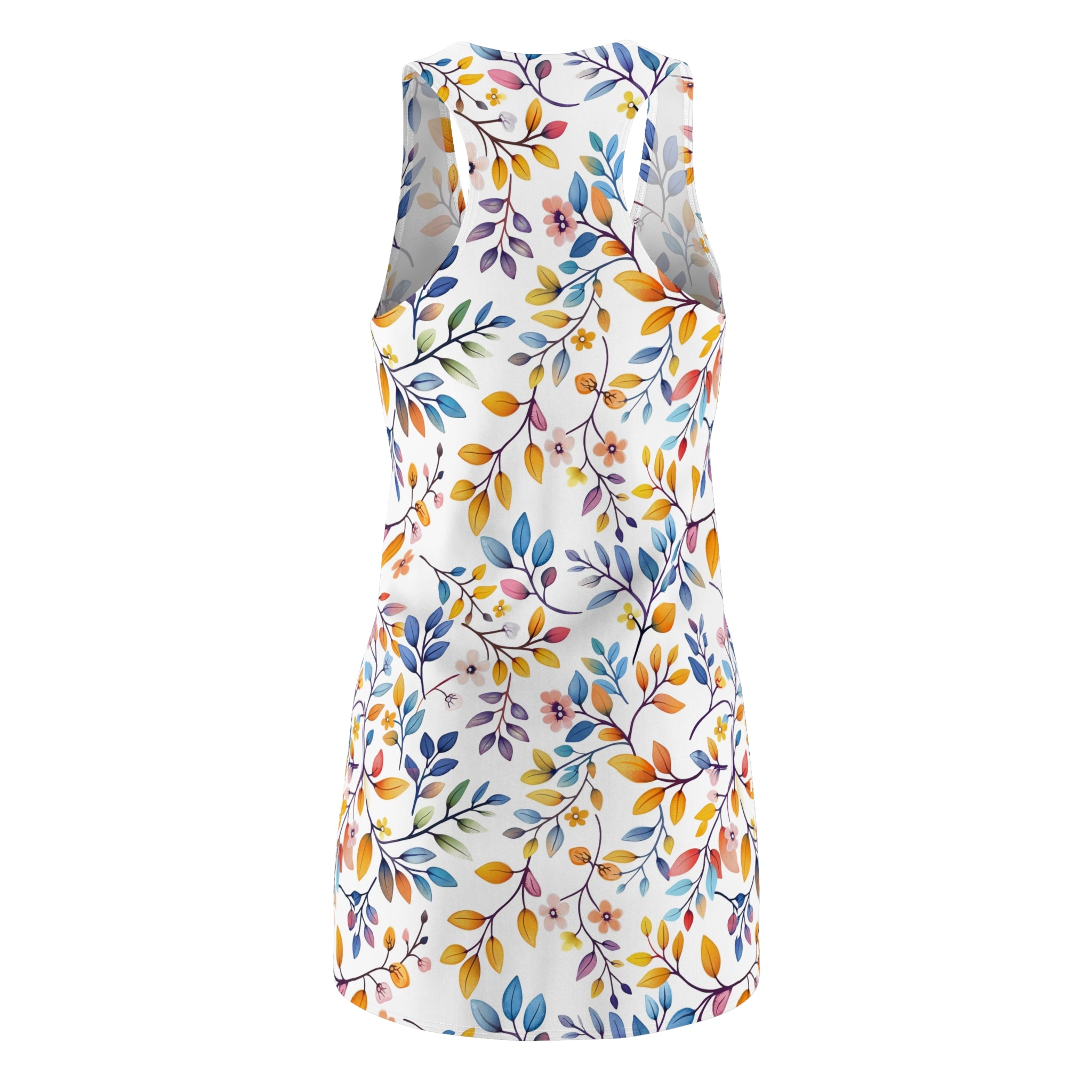 Women's Cut & Sew Racerback Dress (AOP)