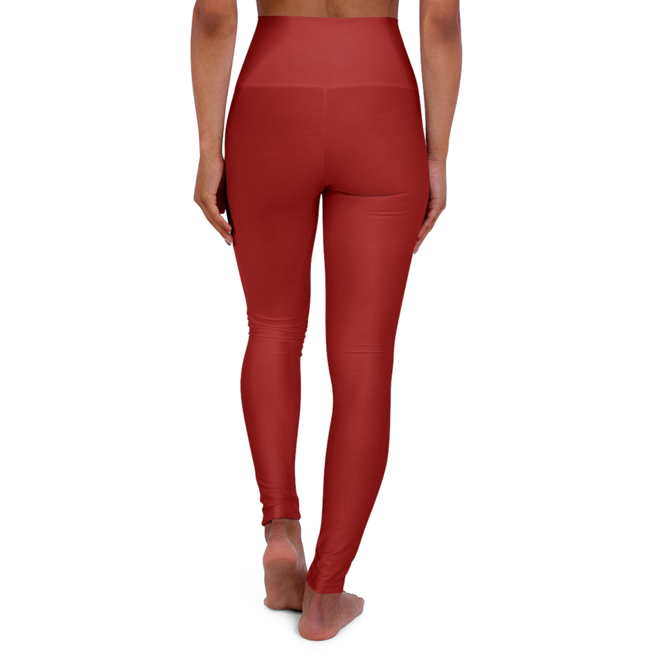 High Waisted Yoga Leggings (AOP)