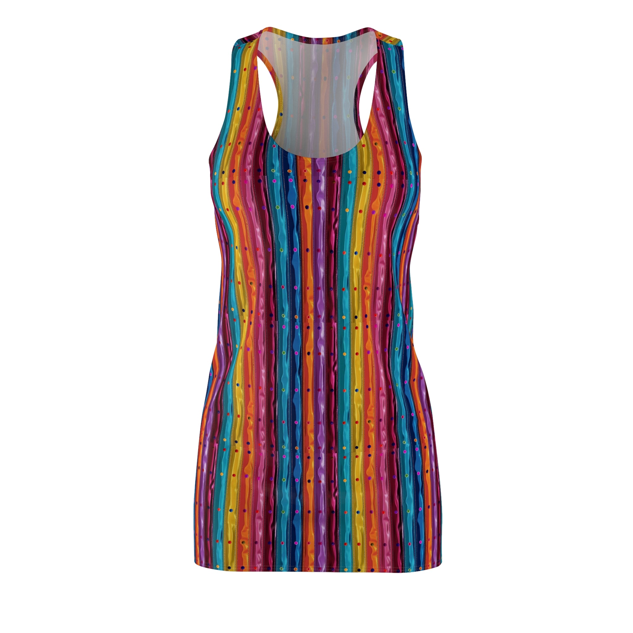 Women's Cut & Sew Racerback Dress (AOP)