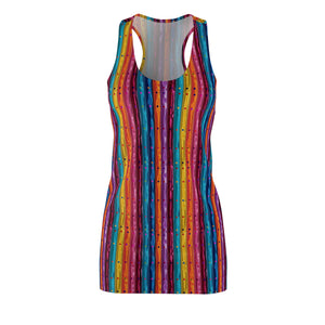 Women's Cut & Sew Racerback Dress (AOP)