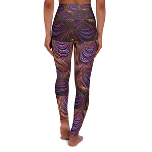 High Waisted Yoga Leggings (AOP)