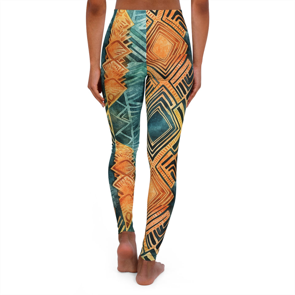 Women's Spandex Leggings (AOP)