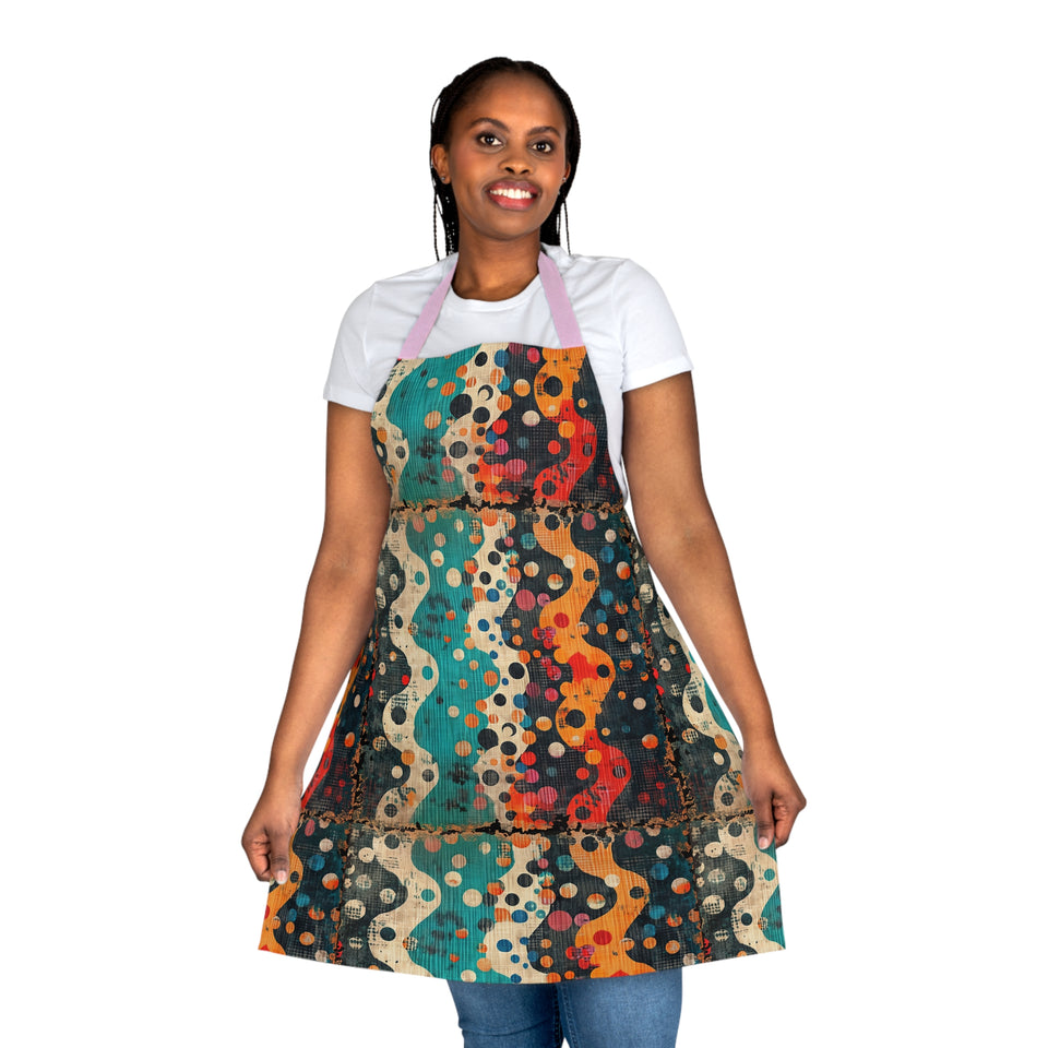 Apron, 5-Color Straps (AOP)