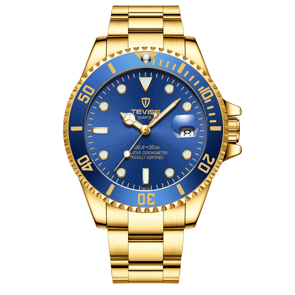 Quartz Watch Sports Luminous