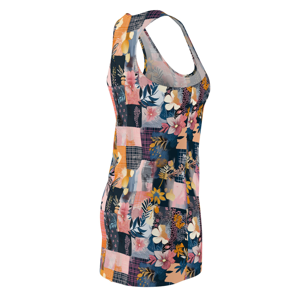 Women's Cut & Sew Racerback Dress (AOP)